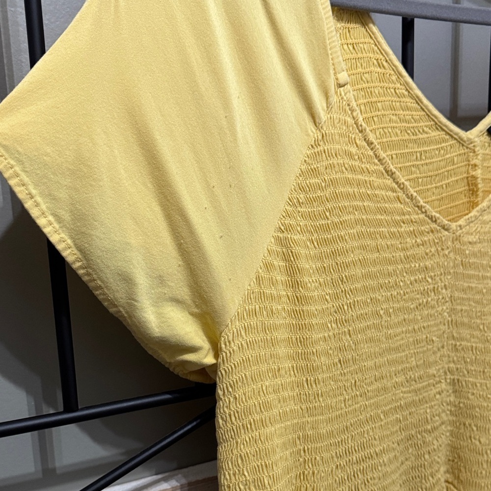 Torrid Sunny Yellow Short Sleeve Dress 3 - Picture 7 of 15